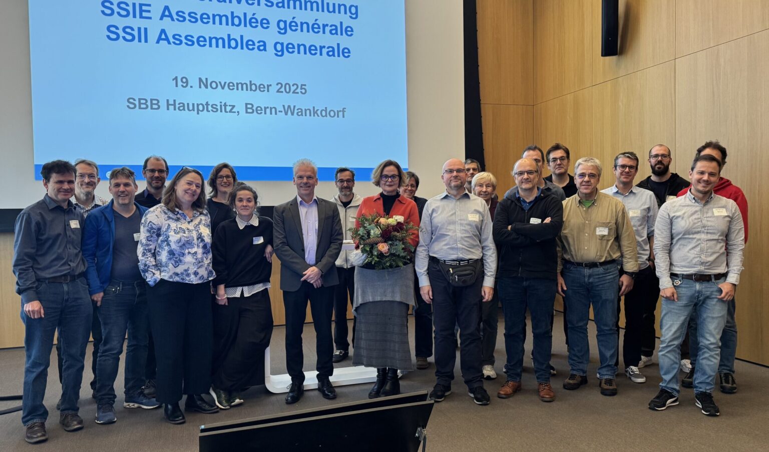 Gruppenbild GV SVIA 2025 Wankdorf